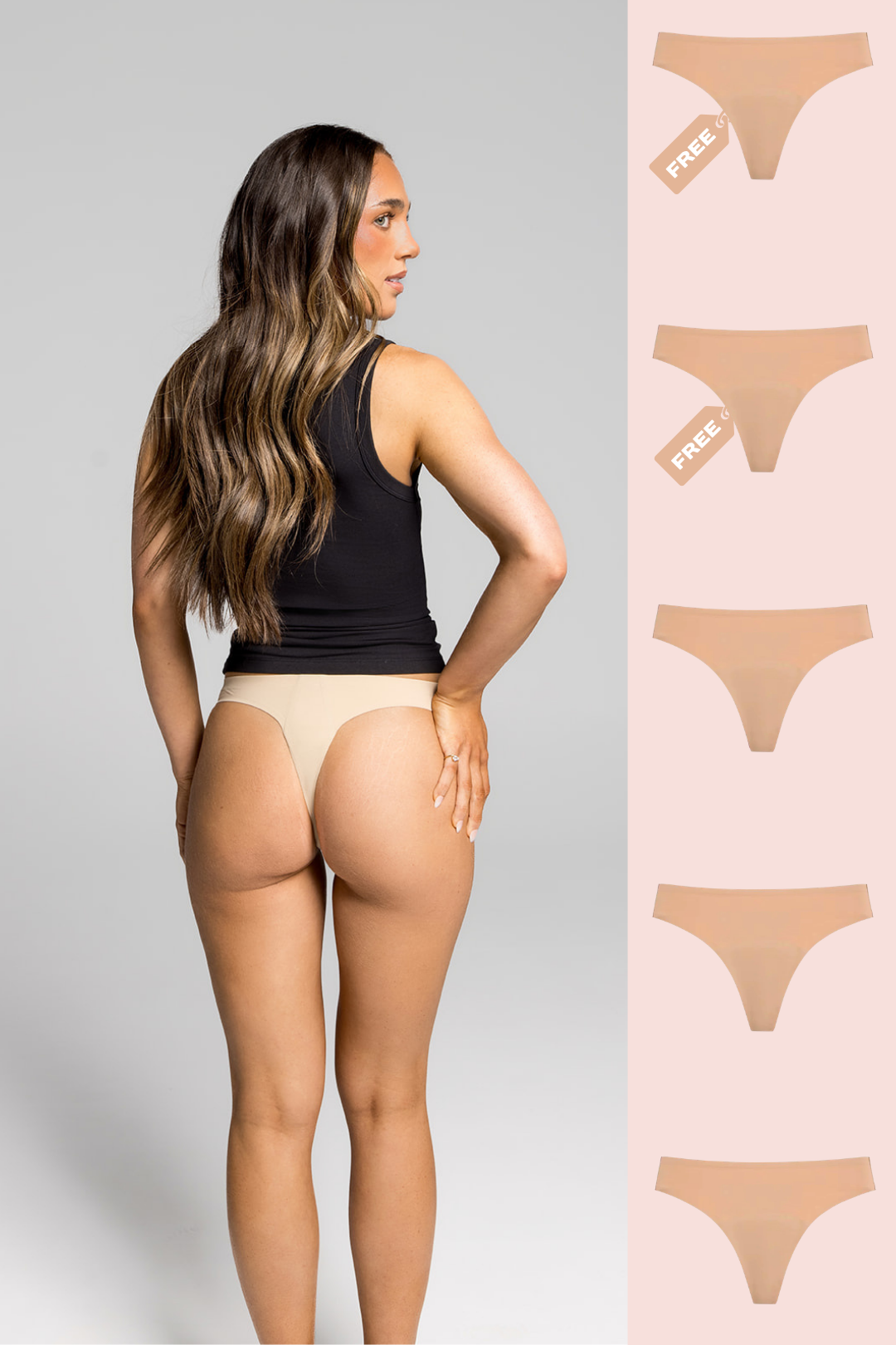 Seamless Period G-String