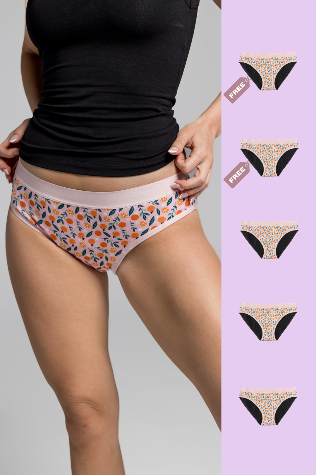 Teen Period Undies | Peach