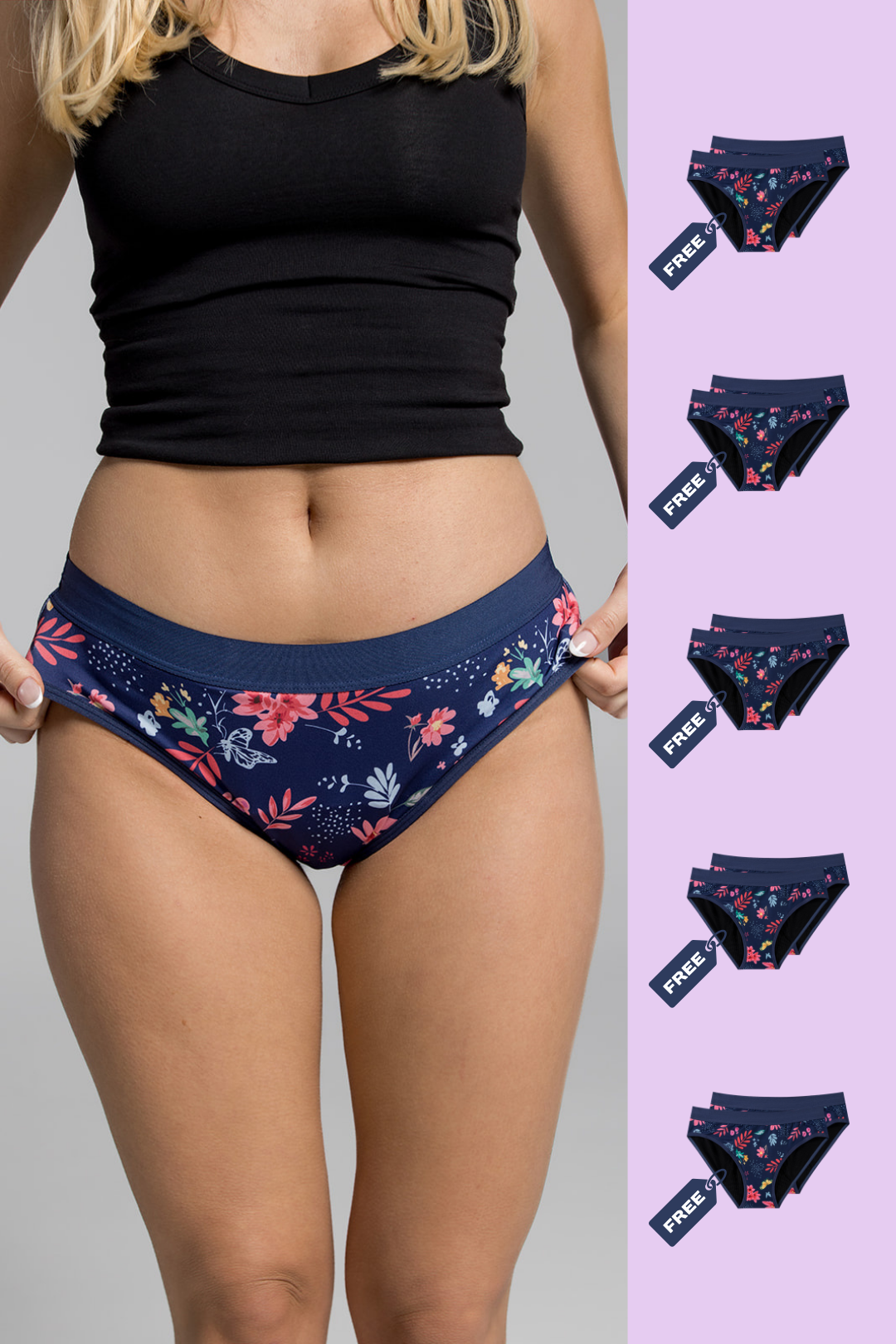 10x Pack Teen Period Undies | Magic