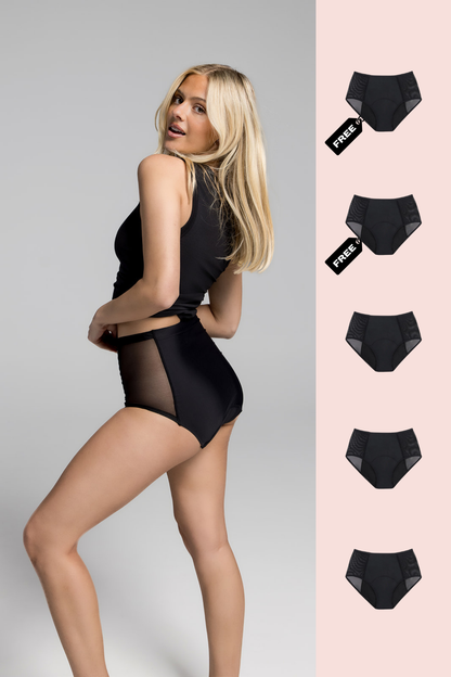 Mesh High Rise Undies