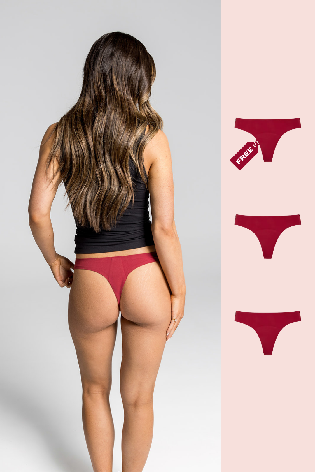 Seamless Period G-String