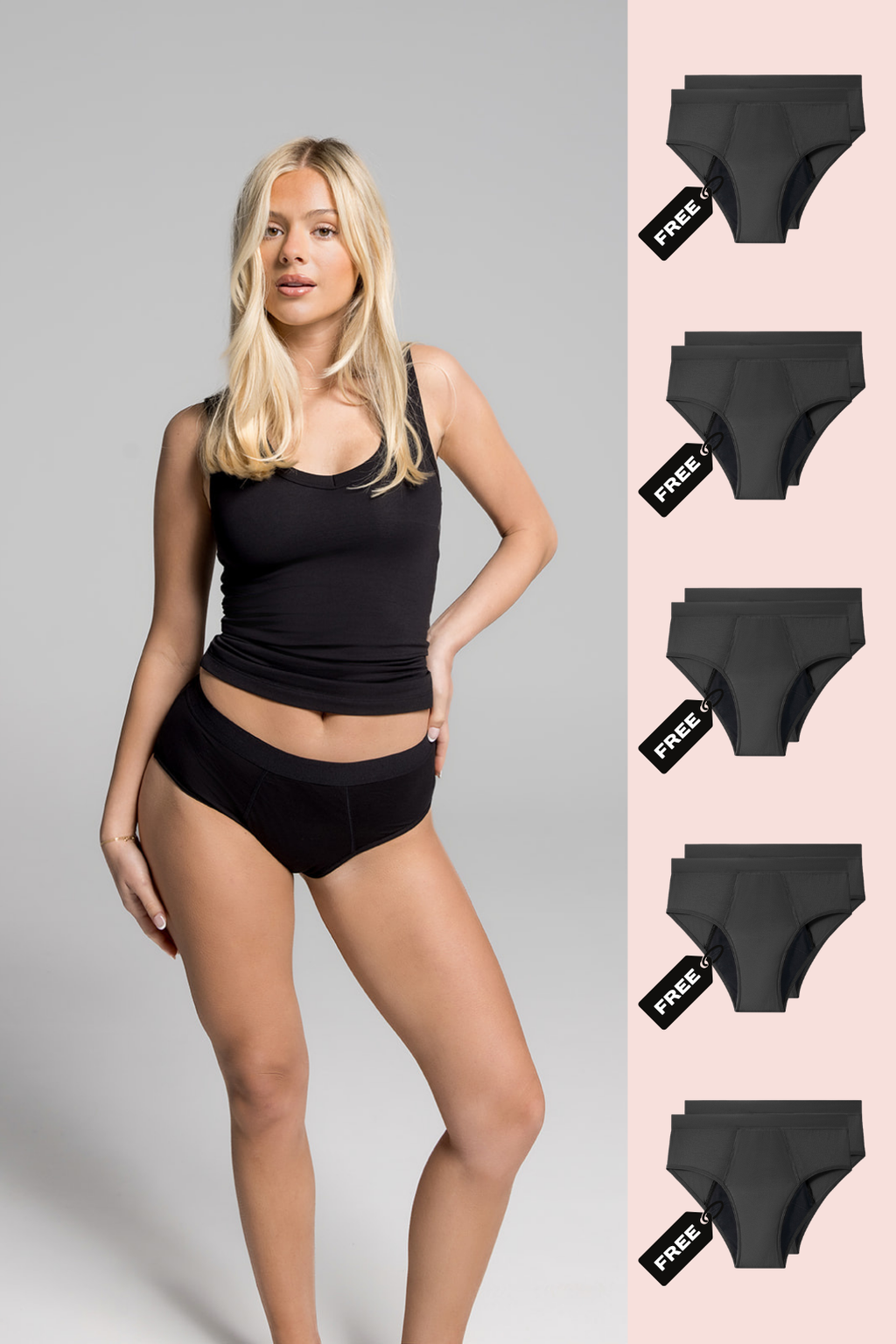 10x Pack Classic 2.0 Period Undies