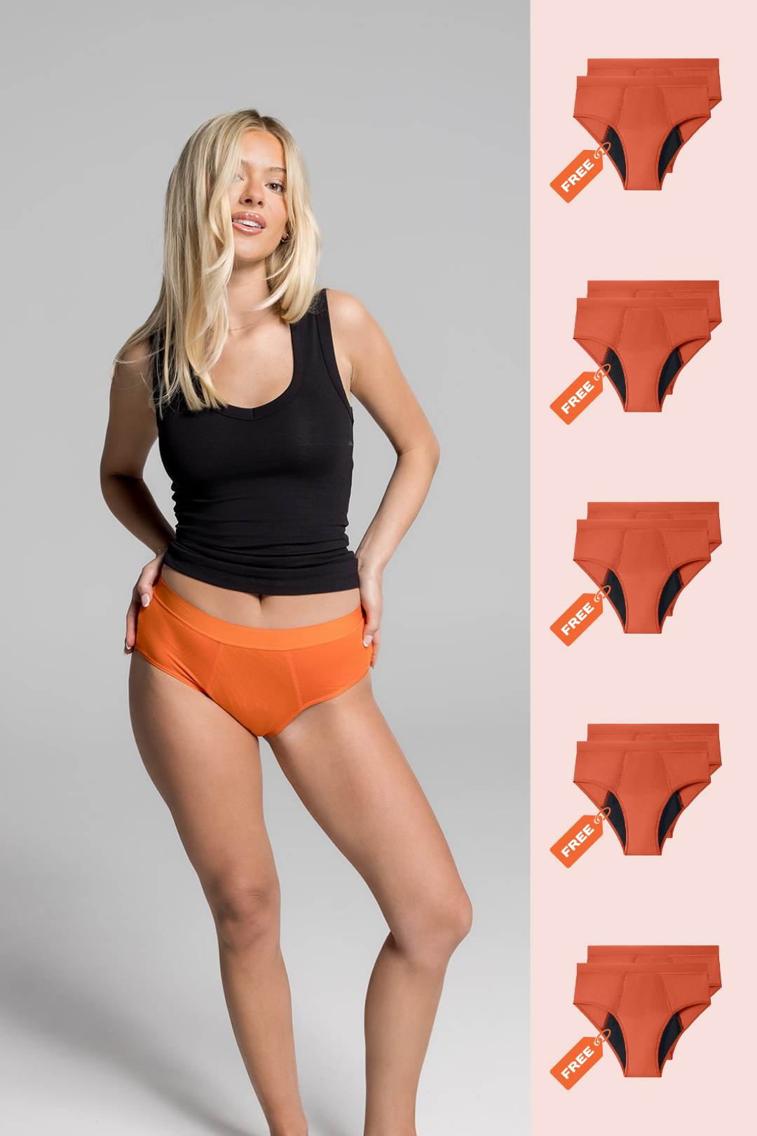 10x Pack Classic 2.0 Period Undies