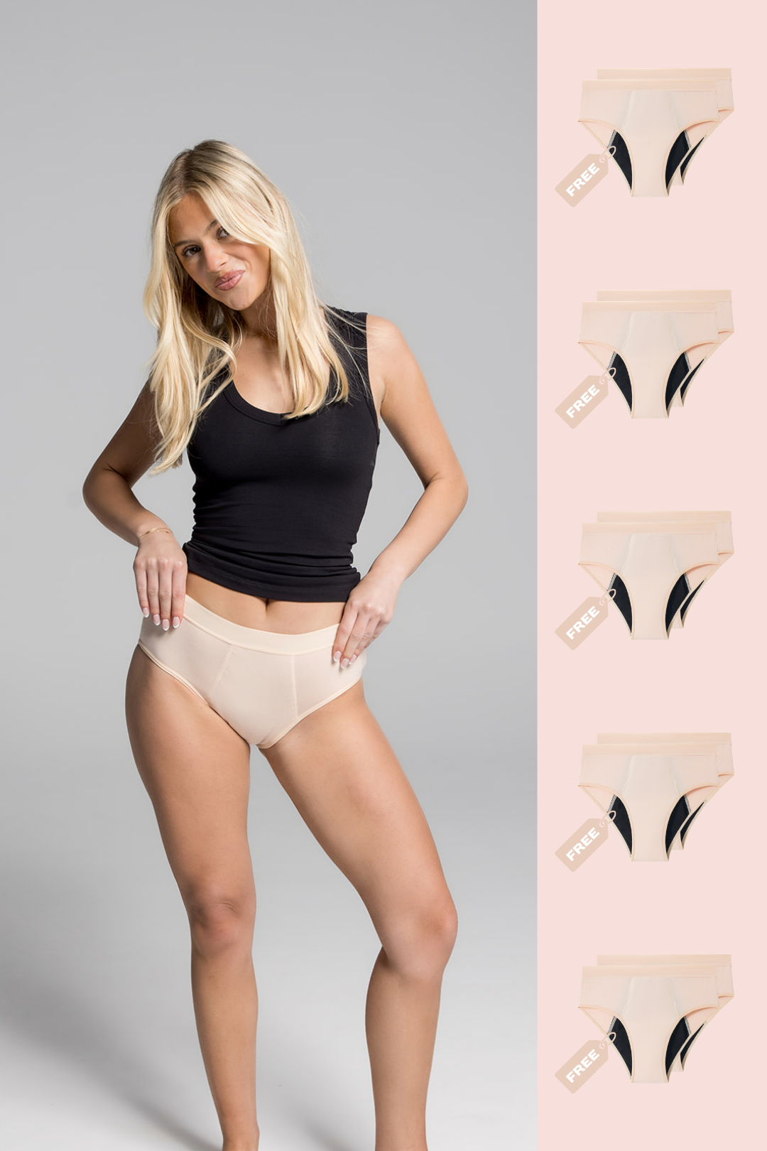10x Pack Classic 2.0 Period Undies