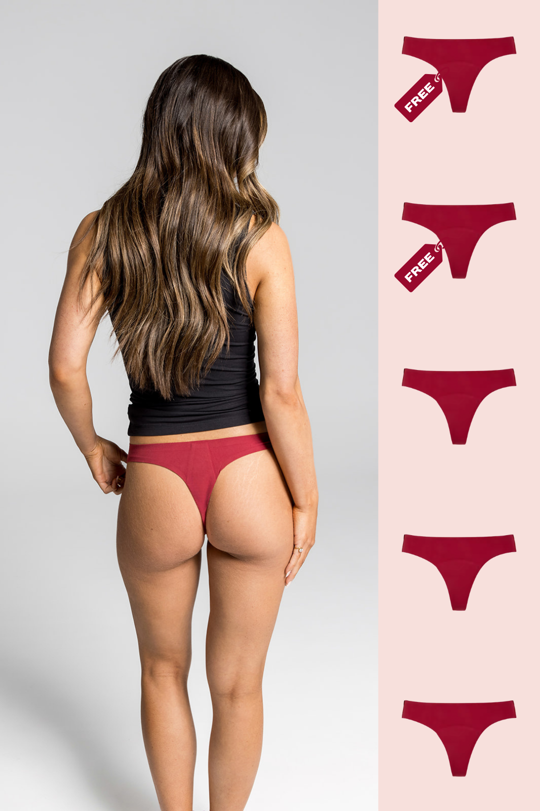 Seamless Period G-String