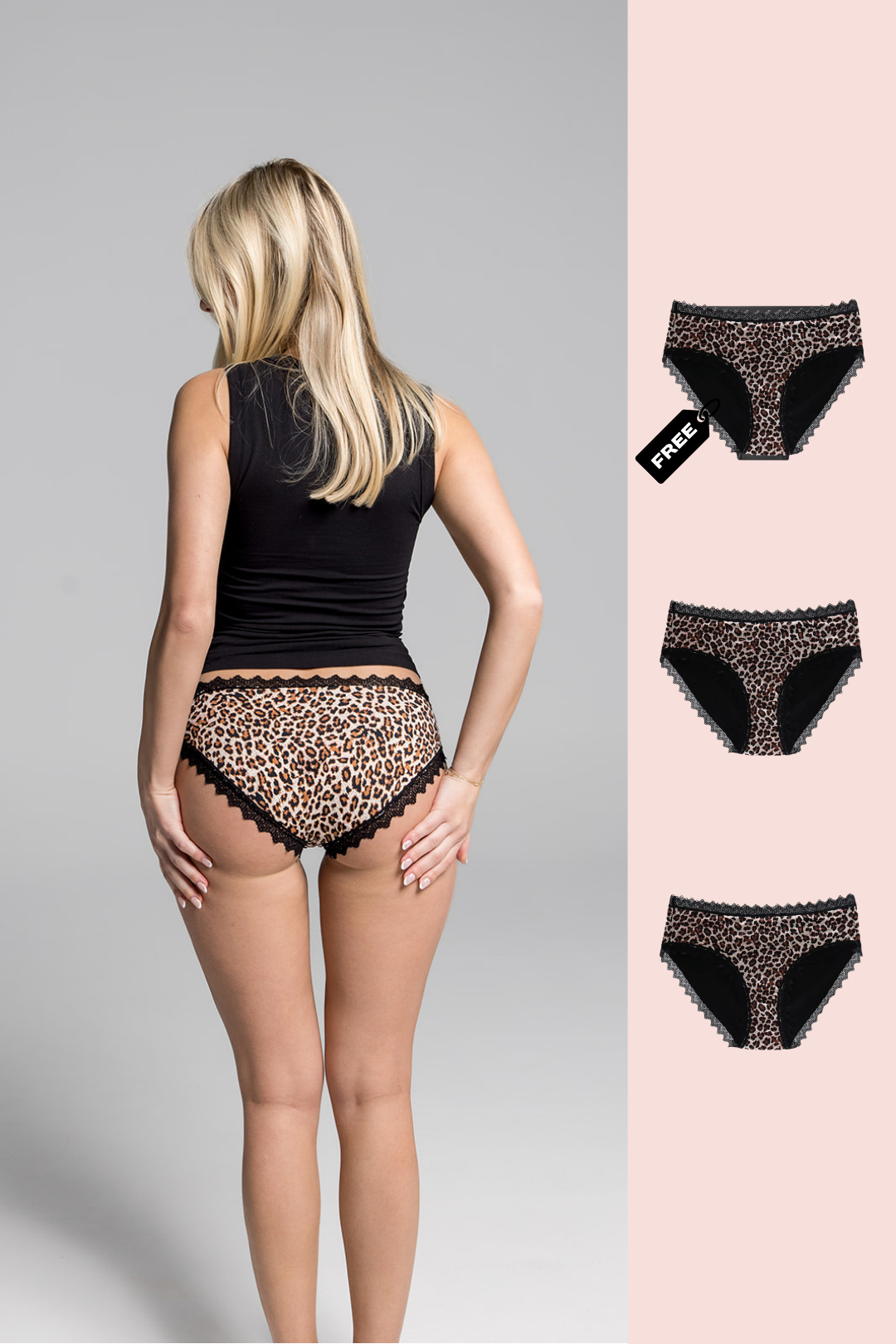Leopard Lace Period Undies