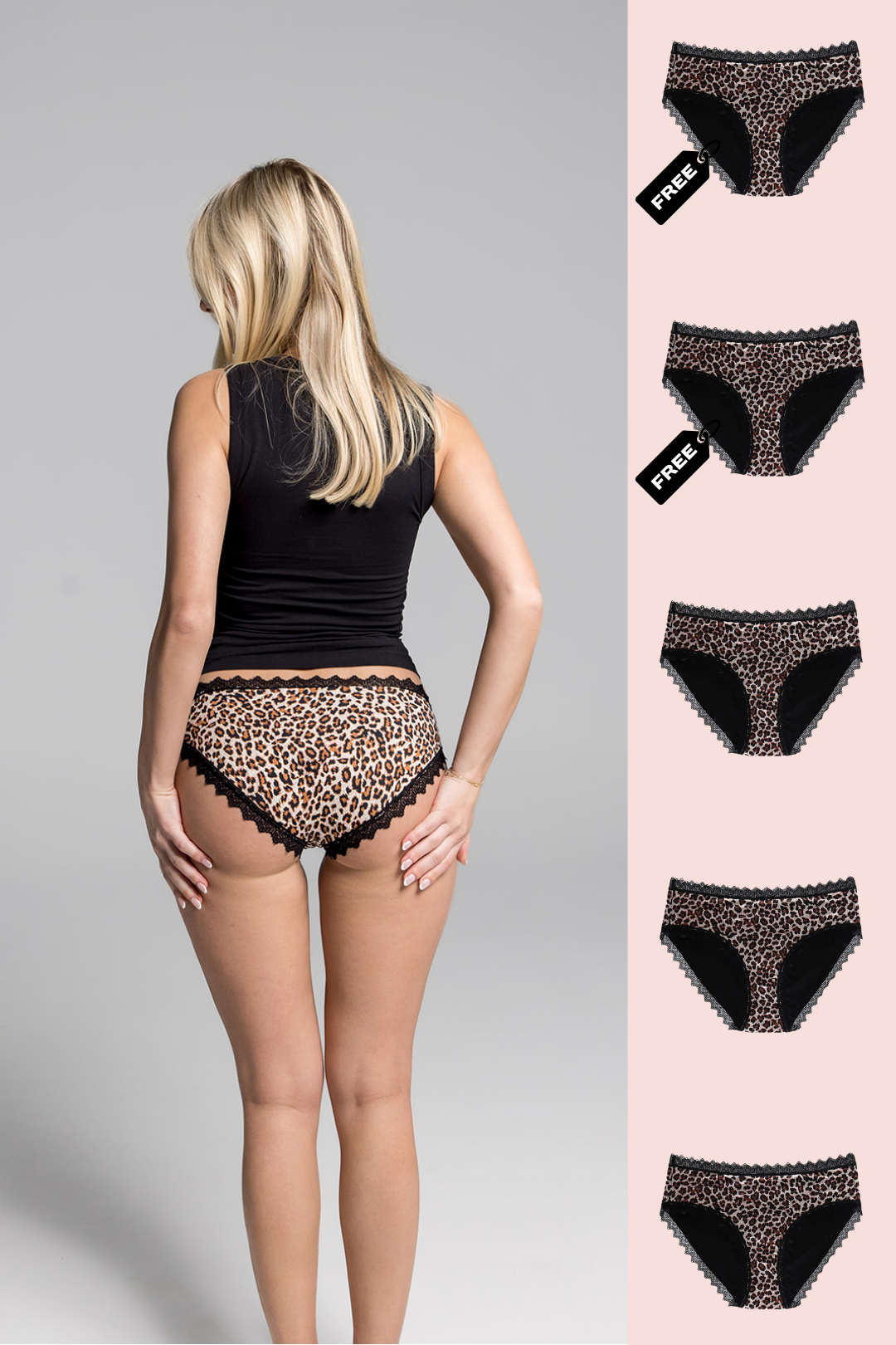 Leopard Lace Period Undies