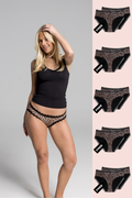 10x Pack Leopard Lace