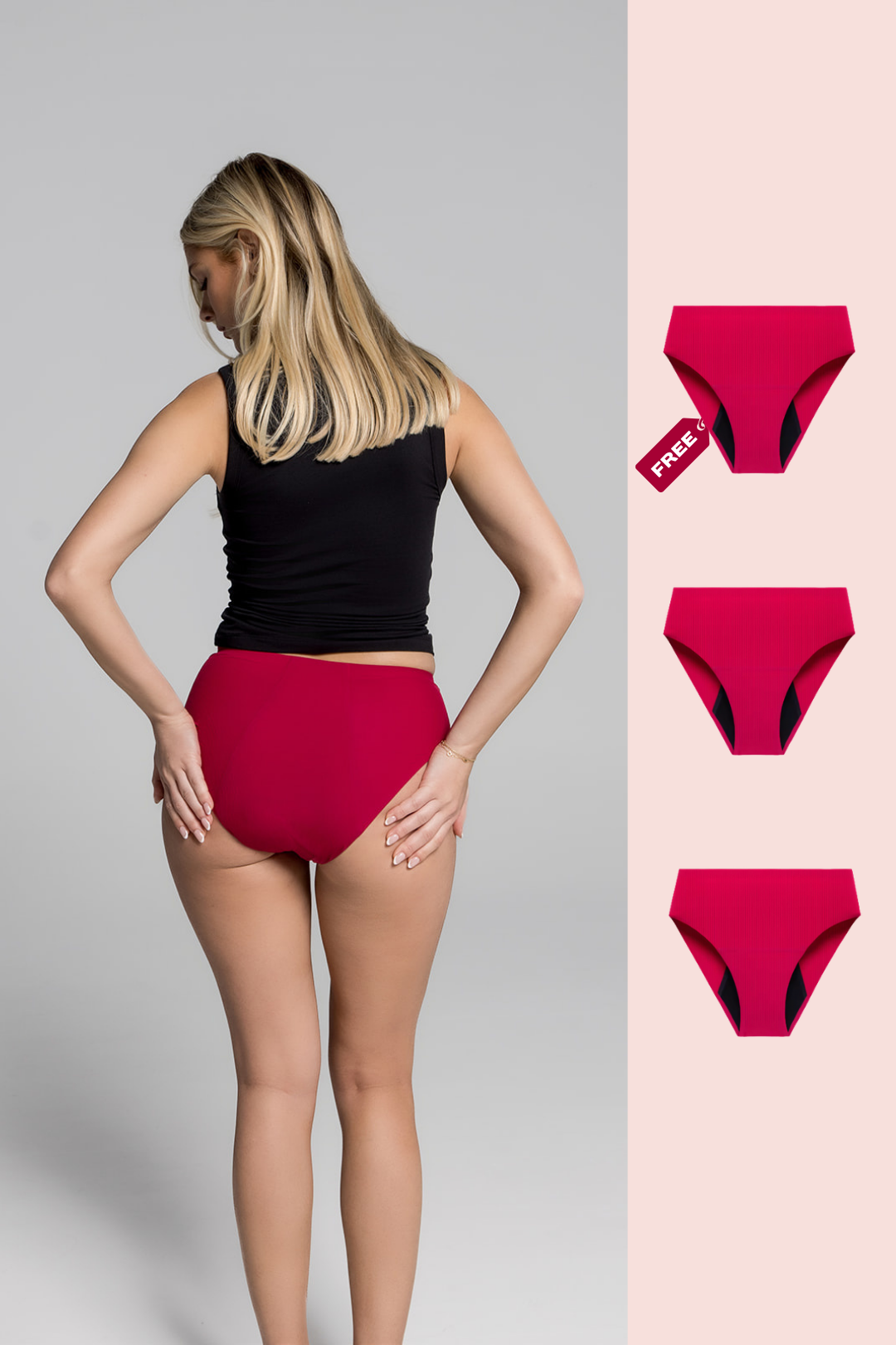 Ribbed High Rise Undies