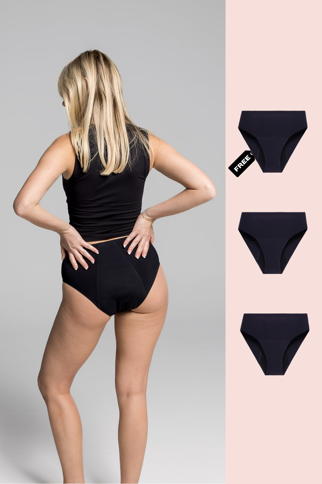 Ribbed High Rise Undies