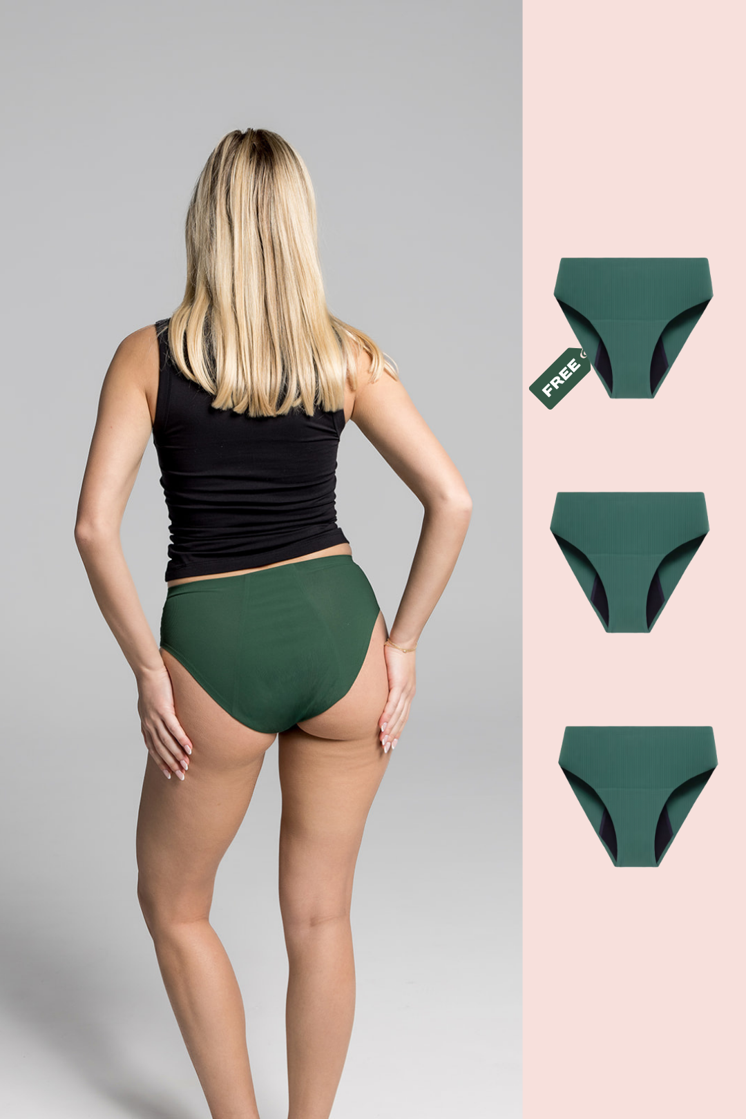 Ribbed High Rise Undies