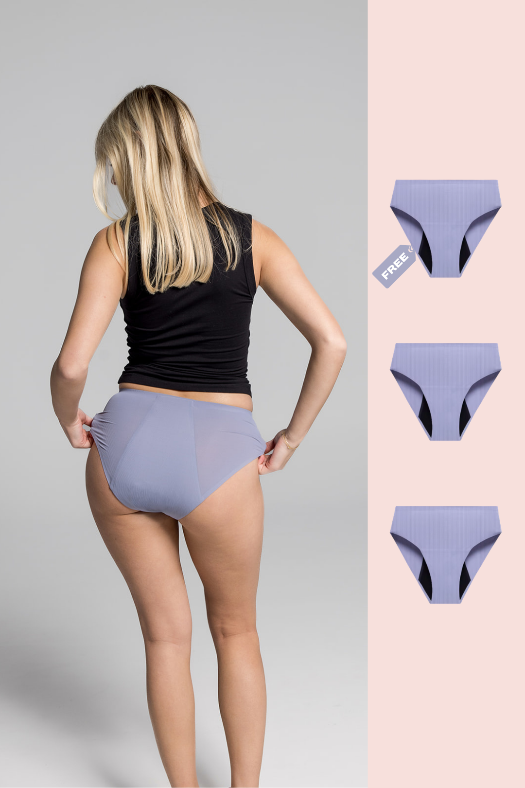 Ribbed High Rise Undies