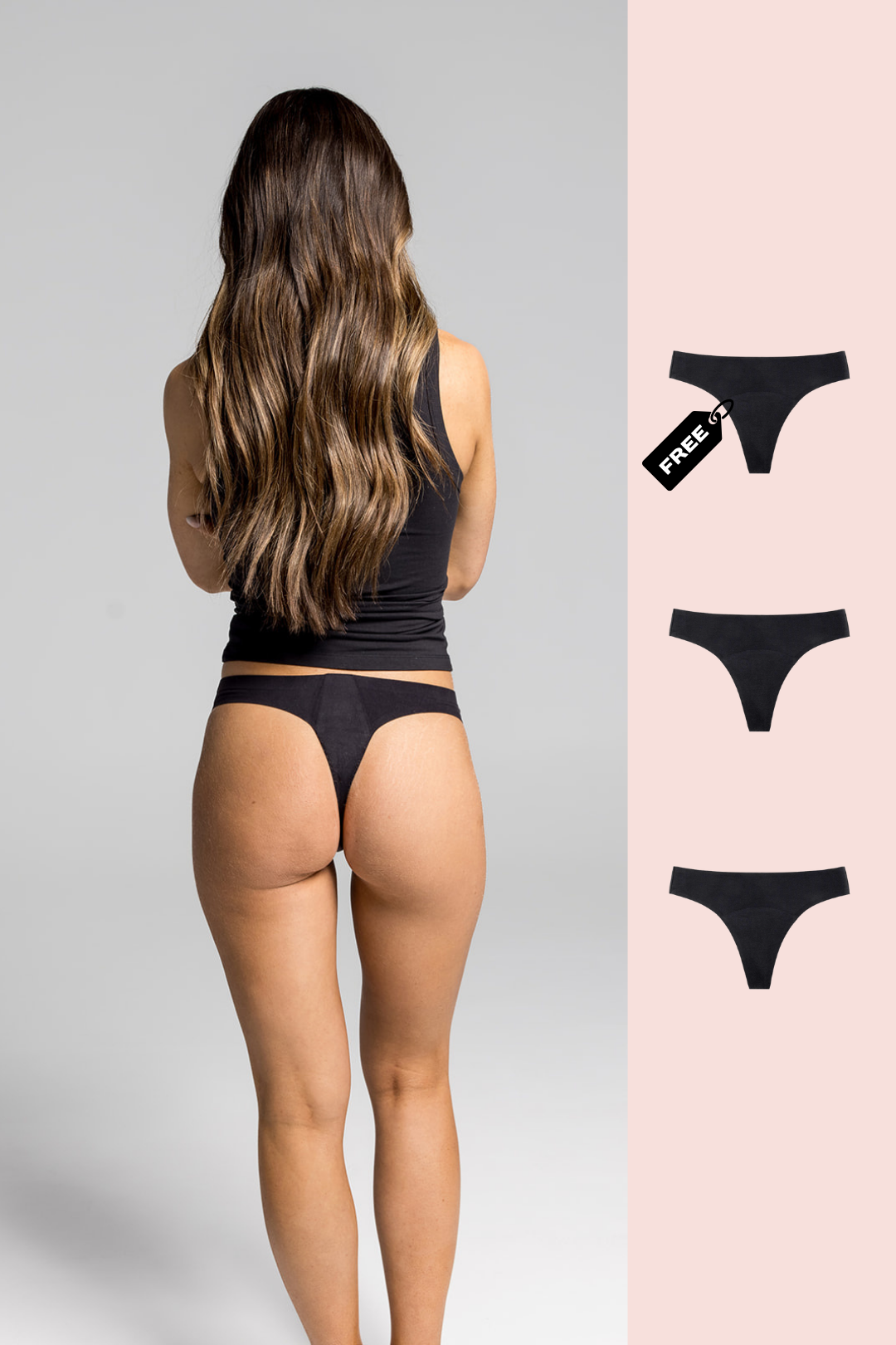 Seamless Period G-String