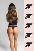 10x Pack Seamless Period G-String