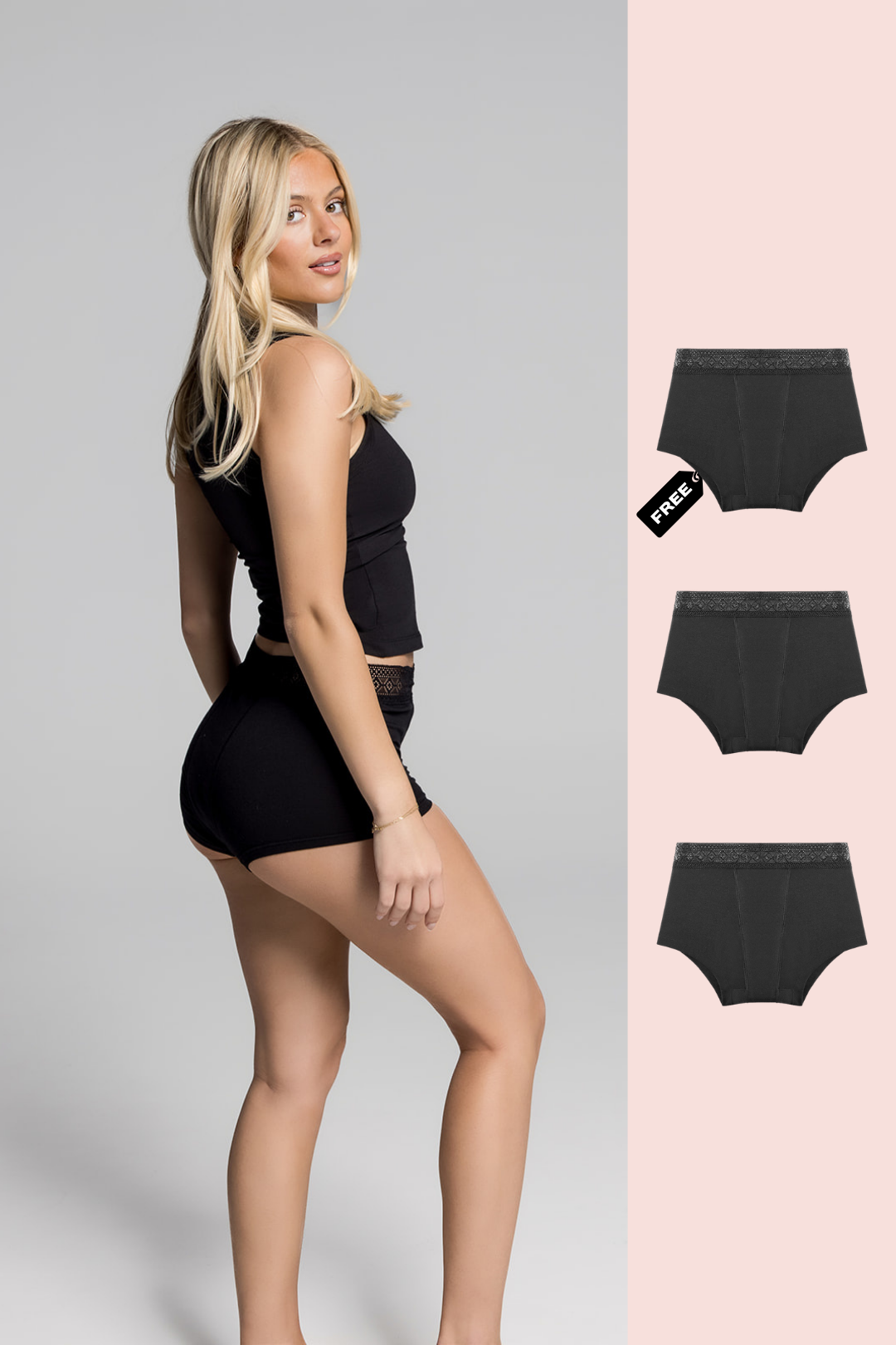 Lace Boyfriend Briefs 2.0