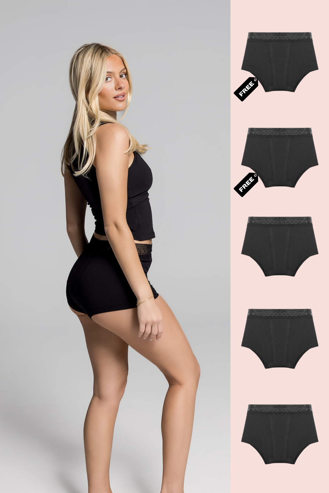 Lace Boyfriend Briefs 2.0