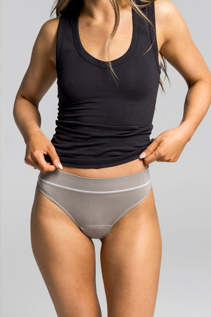 High Waisted Period G-String